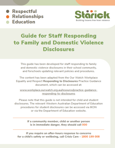 starick disclosure guide 